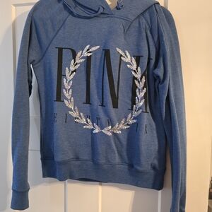 PINK Victoria's Secret Hoodie in Blue
